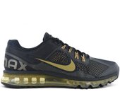 Nike Air Max 2013 - Herren Sneakers Schuhe Schwarz-Gold HQ1927-001 ORIGINAL EU 45 US 11 negro