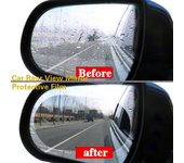 Juego de 2 espejos retrovisores generales para automóvil, revestimiento impermeable, reflector, antivaho, nanopelícula, espejo hidrofóbico 100*145mm