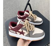 Zapatillas de deporte informales estilo Hong Kong para mujer Ins, estilo coreano de moda, foto callejera, estudiantes Harajuku, zapatillas de deporte Retro planas de caña baja para mujer 35