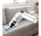 Nueva aspiradora doméstica inalámbrica de 15000PA con carga USB, aparato de limpieza portátil de 120W, Mini aspiradora en seco y húmedo para uso doméstico o en coche blanco