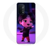 Coque pour Oppo A54 5G BTS TinyTAN Jin Animation