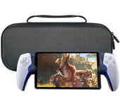 Funda protectora rígida de EVA compatible con el mando a distancia PlayStation Portal, a prueba de golpes, elegante y duradera, color negro. negro