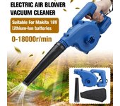Aspiradora eléctrica, soplador de aire inalámbrico, herramienta de aspiradora doméstica para batería de iones de litio Makita de 18V para el hogar y la Oficina