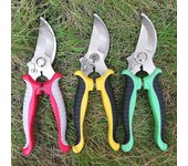 Alicates de podar para árboles frutales, cepillo de hierba, herramientas de injerto de jardinería, tijeras de podar agrícolas, 1 ud. amarillo