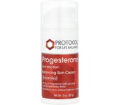 Protocolo para el equilibrio vital, crema liposomal de progesterona natural, sin perfume, 85 g (85 g)