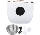 Mini olla arrocera eléctrica antiadherente multifunción de 500 W y 3 L con temporizador de 24 horas preestablecido para mantener caliente L
