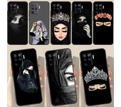 Niña Musulmana Islámica Árabe Hijab Para OPPO Find X3 Lite X5 Pro A5 A9 A31 A53 S A83 A91 A93 A54 A74 A94 A15 A16 A52 A72 Funda OPPO A94 4G