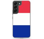 Coque Téléphone - Samsung - Galaxy S22 Plus - Drapeau France - Souple - Multicolore