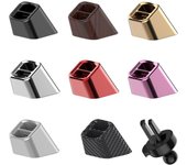 Base de soporte para cargador de coche inalámbrico universal, resistente al agua, con adhesivo para salpicadero, soporte para teléfono automático, clip para salida de aire