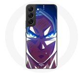 Coque pour Samsung Galaxy S21 FE Dragon Ball Goku Visage énervé