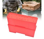 Jaula para abejas reinas con caja de transporte Soporte para jaula para abejas reinas Sistema de cría de abejas reinas para suministros de apicultores Kit de herramientas para colmenas Type 2