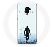 Coque pour Samsung Galaxy A8 Plus Vikings Série Saison 6 Ragnar Lothbrok La Bande Annonce 2022
