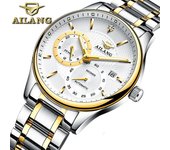 AILANG Watch Reloj mecánico automático para hombre Calendario Moda impermeable Moda de moda De moda Casual Reloj masculino
