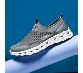 Zapatos informales de malla para hombre, zapatillas de agua para exterior, antideslizantes, para escalada y senderismo, calzado de Trekking transpirable para verano 6.5