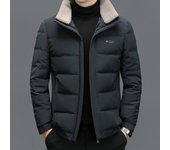 Chaqueta de plumón gruesa de invierno para hombre, nueva chaqueta corta informal cálida para hombre 170/M