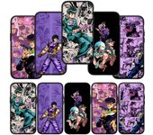 Para iPhone 16 15 X XR Samsung Galaxy S24 S23 A16 Xiaomi Redmi Note 13 12 11 Pro Max 9 14 Plus Huawei OPPO Comics Preciosa funda JoJo's Bizarre Adventure for Samsung Galaxy A51