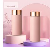 Mini termo de acero inoxidable 316 de 200 ml/280 ml con filtro, moderno termo portátil al vacío para café y té. 200ml color rosa