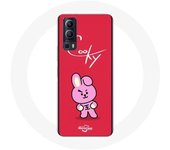 Coque pour Vivo Y72 BTS Bangtan Garçons BT21 Cooky Fond Rouge
