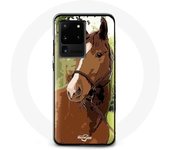 Funda para Samsung Galaxy S20 Ultra Quarter Horse Raza de Caballo Marrón