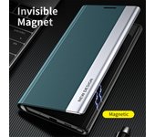 Funda abatible para Samsung Galaxy Note 8, 9, 10 Plus, 20 Ultra, M11, M21, M31S, M53, de lujo, con soporte tipo libro y funda magnética. For Note 8 blanco