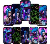 Para iPhone 16 15 Xiaomi Redmi Note 13 12 11 Pro Max X 9 14 Plus XR Samsung Galaxy A15 S24 S23 Huawei OPPO Funda Jinx Game Vi Arcanes Anime Funda para teléfono for Samsung Galaxy A50S ciervo
