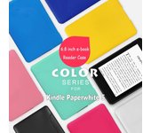 Funda protectora de silicona M2L3EK de 6,8 pulgadas para Kindle Paperwhite 5 de 11.ª generación amarillo