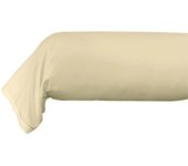 Taie de traversin percale de coton peigné  Julian  Coton Pur - Julian Ivoire