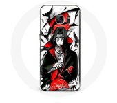 Coque pour Samsung Galaxy S6 Edge Itachi Uchiwa Naruto Anime Teaser