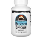 Source Naturals, Broccoli Sprout Extract, 250 mg, 120 Tablets (126 mg per tablet)