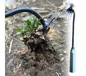 Desmalezador de jardín de acero al manganeso, extractor manual de eliminación de deshierbe, herramientas de jardinería, deshierbe multifuncional