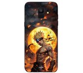 Coque maniacase pour Samsung Galaxy A8 2018 dark naruto lune 3D