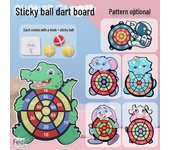 Diana transfronteriza con pelota adhesiva para niños: juego educativo interactivo para padres e hijos, ideal para interiores y exteriores.