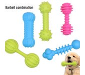 Juguete masticable con sonido de barra: Material TPR para perros Fruit Green