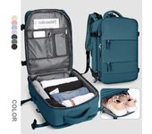 Mochila de viaje de gran capacidad, mochila de mano para computadora portátil para mujeres, mochila impermeable para cabina de vuelo de negocios para hombres