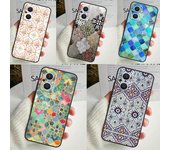 Funda con patrón marroquí para OPPO Reno 11F, 10 Pro, 4, 5, 6, 7, 8 Lite, 4Z, 5Z, 8T, OPPO Find X6, X5 Pro, X2, X3 Neo OPPO Reno10 5G