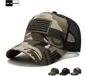 Gorra de verano de camuflaje NORTHWOOD para hombre con malla gorra de béisbol del ejército al aire libre para hombres sombreros militares Snapback 56-60 CM camuflaje