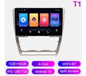 Radio de coche Android para Skoda Octavia A5 2005-2013 Reproductor multimedia Unidad principal Navegación GPS estéreo BT WIFI 1+16 GB 1+16GB