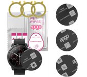 3x apgo MATTE Hybrid protective glass compatible with Amazfit Stratos Plus, flexible nano glass, great replacement for tempered glass, scratch-resista
