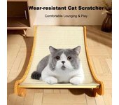 Rascador de sisal 2 en 1 para gatos, antideslizante, resistente al desgaste, protector de muebles de salón para gatos S