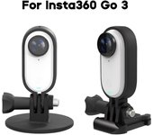 Soporte de marco protector para Insta360 GO3 Estuche protector Adaptador de trípode Soporte de montaje liviano