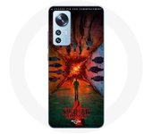 Coque pour Xiaomi Mi 12 / 12X Stranger Things Saison 4 Affiche Equipages de la Nouvelle Théorie