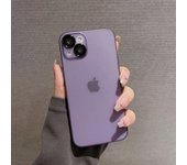 Con funda de película protectora para cámara de vidrio para Iphone 14 12 11 13 Pro Max Ultra delgada mate medio transparente suave cubierta de Tpu For iPhone 13 Pro blanco