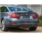 BMW 4 F36 Gran Coupé - BANDA CROMADA Parte trasera en el portón trasero