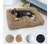 Cama para perros, alfombrilla para mascotas, cama para mascotas, jaula de felpa lavable para mascotas, alfombrilla antideslizante para mascotas, cama para gatos, alfombrilla para dormir cómoda y esponjosa para mascotas S
