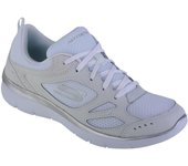 Skechers Summits Suited, Zapatillas blancas mujer 36 blanco