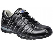 Portwest Zapatillas de seguridad de piel unisex para adultos Steelite Arx 9 UK negro