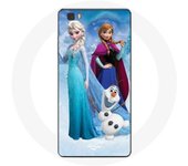 Coque pour Huawei P8 Lite La Reine Des Neiges Elsa Anna Olaf