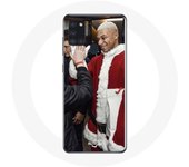 Coque pour Samsung Galaxy A21s Mbappé Foot Joyeux noël