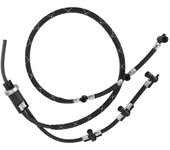 Manguera de aceite y combustible compatible con VW Phaeton Touareg A4 A5 A6 Q7 2.7 3.0 TDI negro