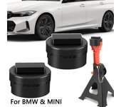 Adaptador de soporte de gato de goma para elevación de coche, herramienta protectora de chasis adecuada para BMW 1 3 4 5 7 Serie X Mini Z4 Accesorios negro